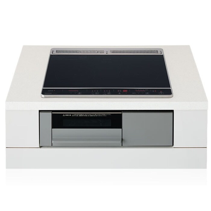 新品☆パナソニック IHクッキングヒーター 2口IH+ラジエント 鉄・ステンレス対応　送料無料28