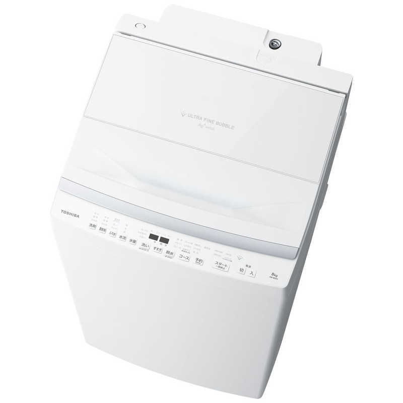 新品☆東芝　TOSHIBA 全自動洗濯機 8.0kg 自動投入 グランホワイト　送料無料26