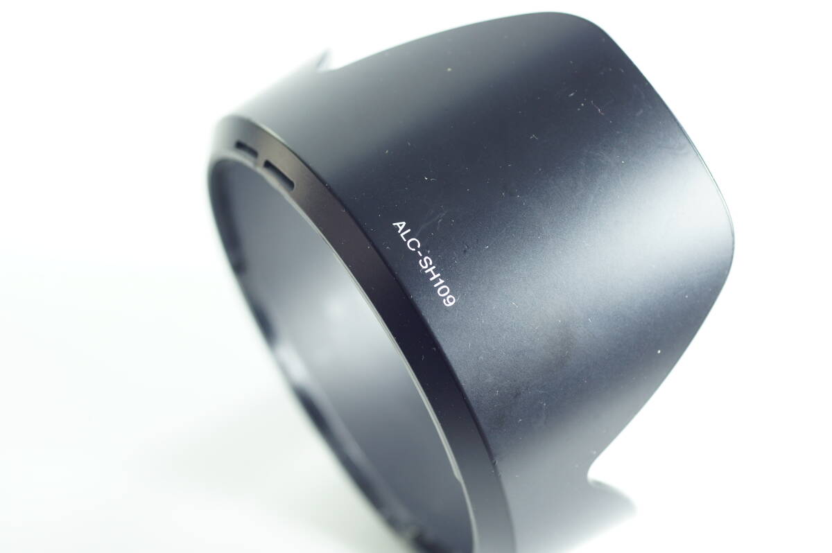 6A『おおむねキレイ』 SONY ALC-SH109 28-75mm F2.8 SAM （SAL2875）用 E 18-200mm F3.5-6.3 OSS（SEL18200）用 ソニー レンズフード 