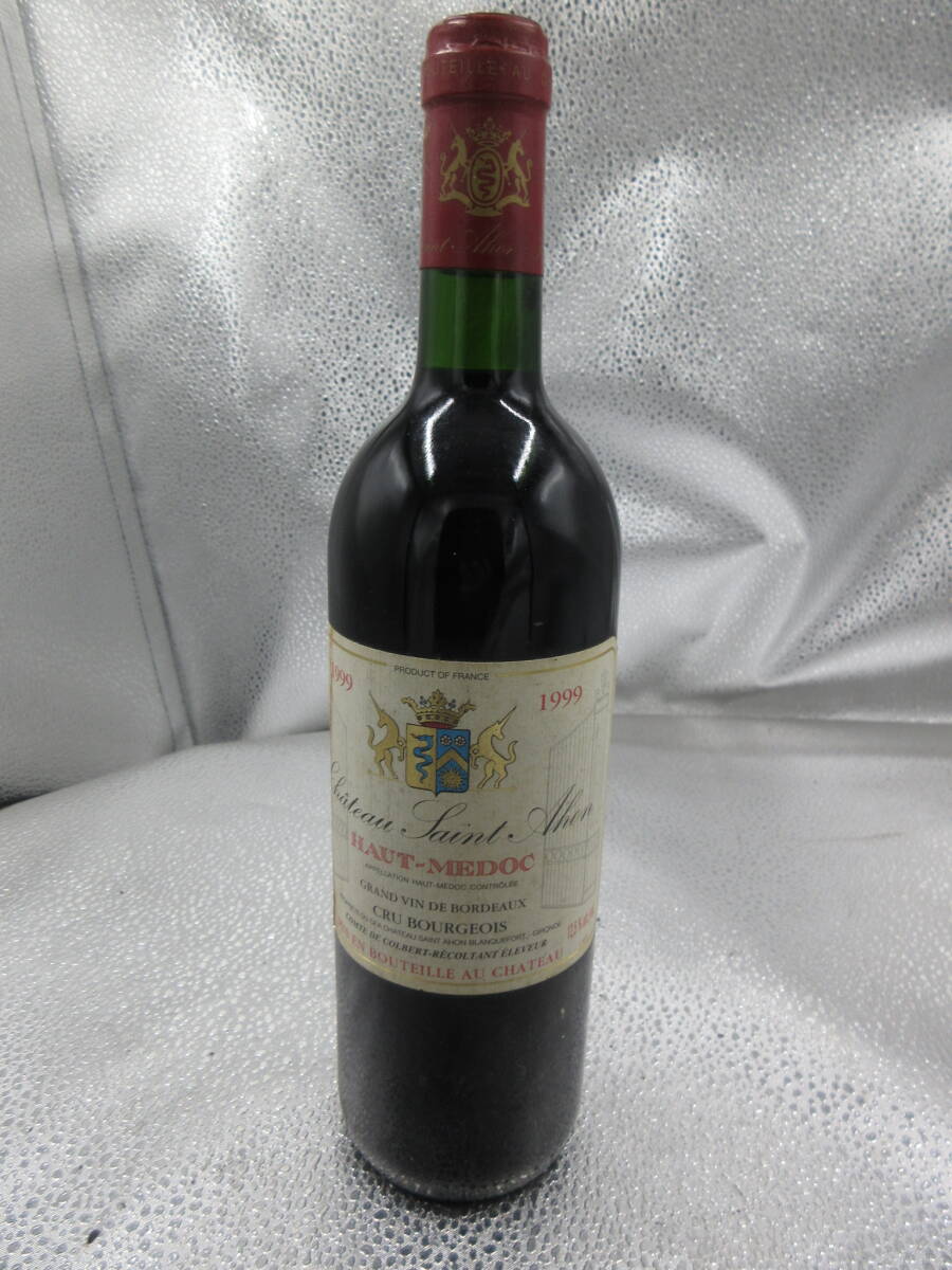 Chateau Saint Ahon 1999 HAUT-MEDOCワイン　750ml
