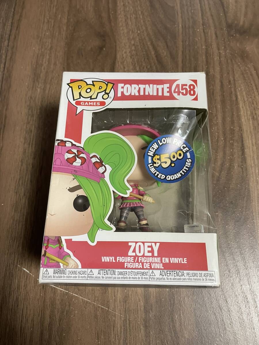 FUNKO POP! #458　FORTNITE　ZOEY