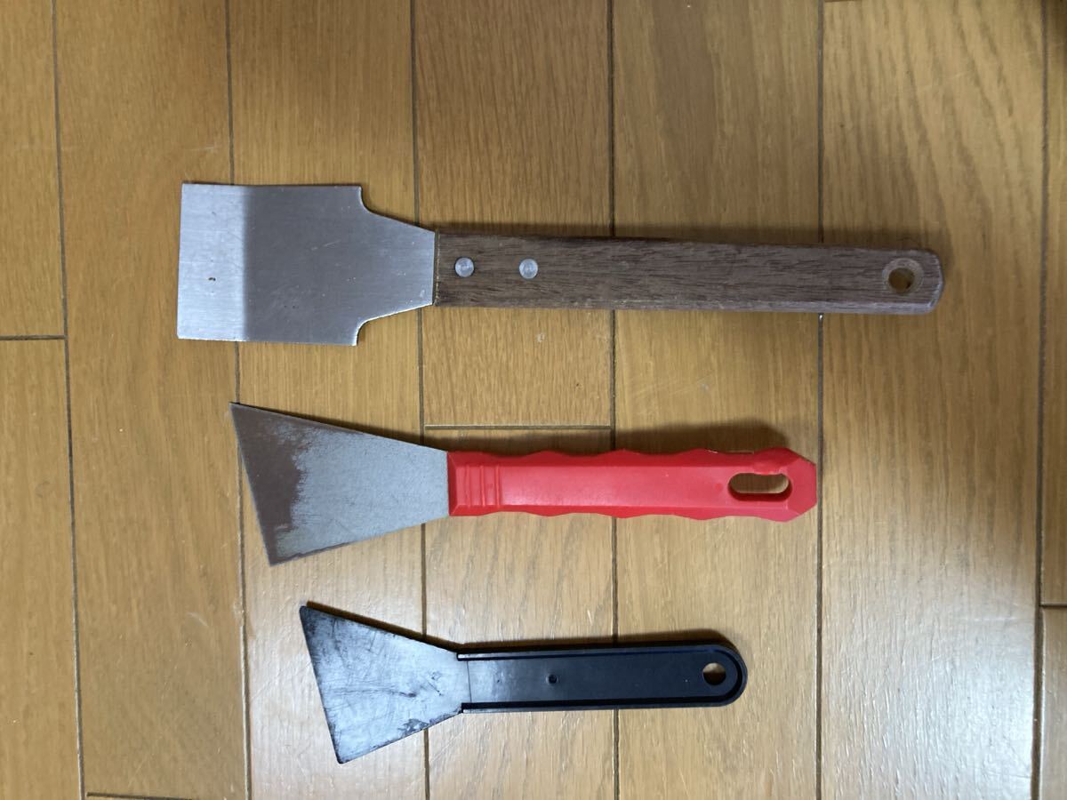 スクレーパー3点セット
