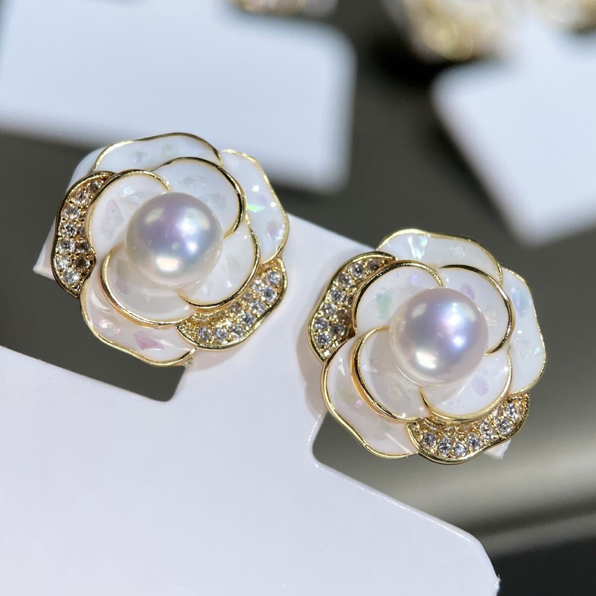 天然本真珠ピアス s925天然パールピアス k18仕上げ 本真珠ピアス アクセサリー シルバー 天然真珠 パールピアス パール 白蝶貝