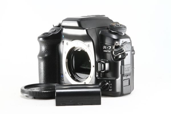 ★極上品★コニカミノルタ KONICA MINOLTA α-7 DIGITAL ボディ★動作OK バッテリー付★106540