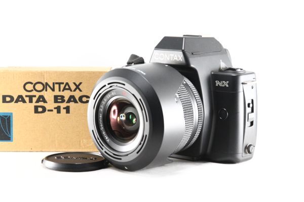 ★特上品★コンタックス CONTAX NX + Vario Sonnar 28-80mm F3.5-5.6★ボディ動作OK おまけレンズ付★106600