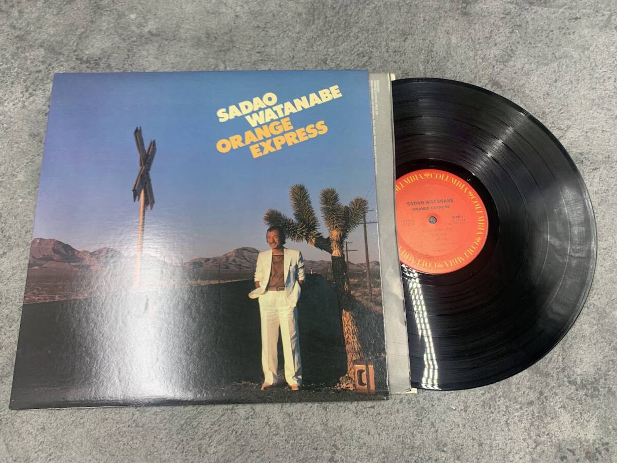【 LPレコード 渡辺貞夫 / Orange Express 】邦楽 音楽 2026010216