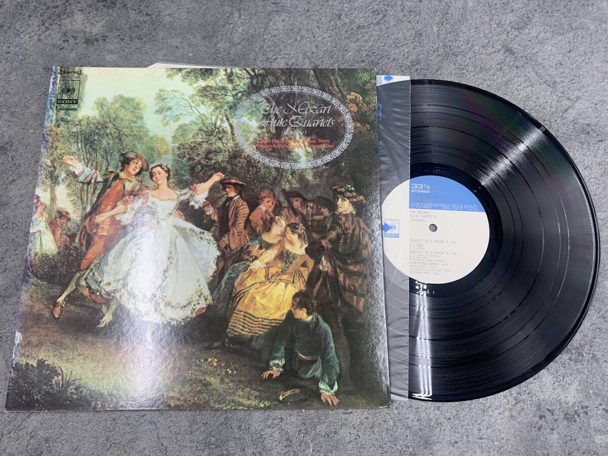 【 LPレコード ジャン＝ピエール・ランパル / モーツァルトのフルート四重奏曲 】Jean-Pierre Rampal 洋楽 音楽 2026010240