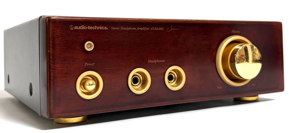 ★40周年記念モデル★ Audio-Technica ヘッドホンアンプ AT-HA2002 オーディオテクニカ ヘッドフォンアンプ Headphone Amplifier I260121