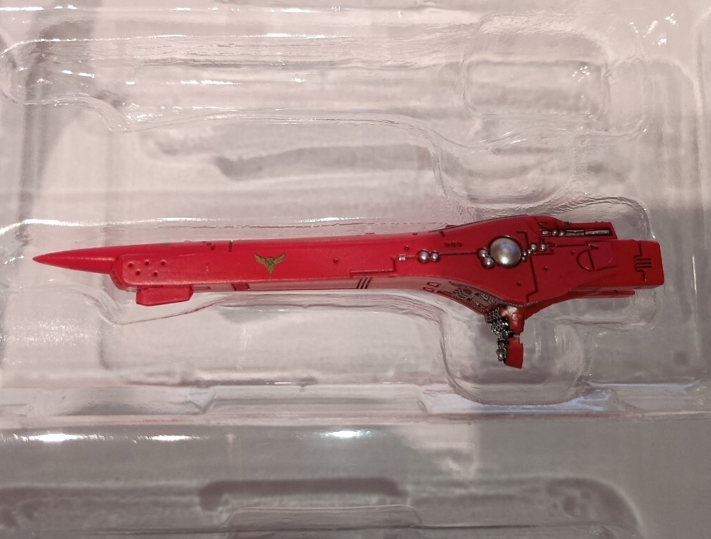 銀河英雄伝説 フリートファイルコレクションvol.10R 新帝国軍 記念艦　 バルバロッサ　ローエングラム紋章