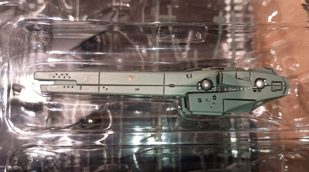 銀河英雄伝説 フリートファイルコレクション vol.10R 新帝国軍ファーレンハイト艦隊旗艦　戦艦　アースグリム　