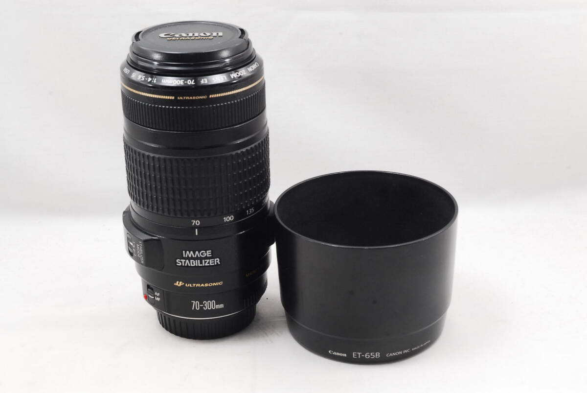 ★良品★ 即決 売切 格安 Canon キヤノン EF 70-300mm F4-5.6 IS USM 望遠ズームレンズ（R8-031）