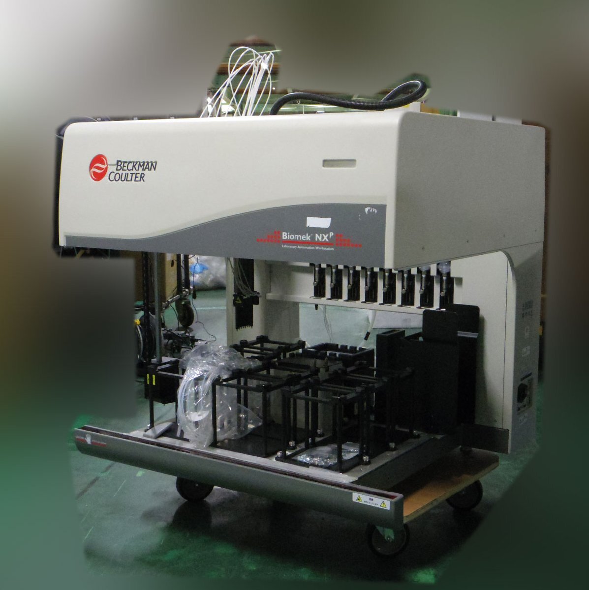 名鉄パレット載せ 通電 Beckman Coulter 自動分注機 Biomek NXP ベックマン・コールター ラボラトリーオートメーションシステム K011408