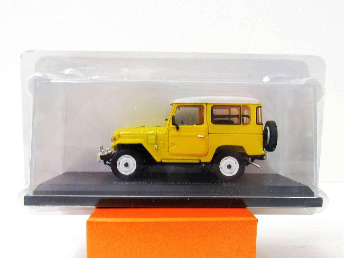 【未開封】 国産名車コレクション 1/43 Toyota Land Cruiser （1974） トヨタ ランドクルーザー ミニカー モデルカー HG1223
