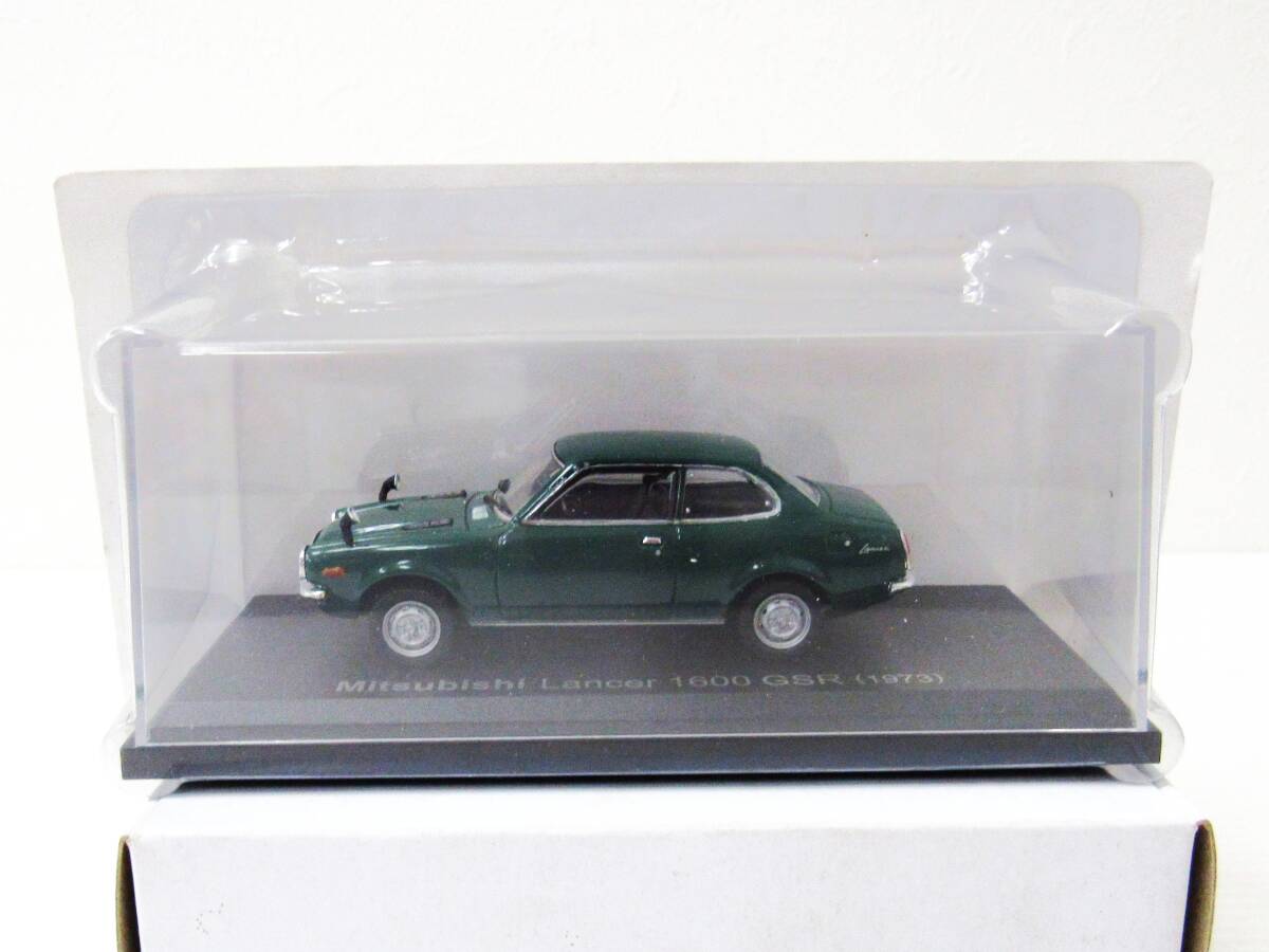 【未開封】 国産名車コレクション 1/43 Mitsubishi Lancer 1600 GSR （1973） 三菱 ランサー 1600 GSR ミニカー モデルカー HG1223