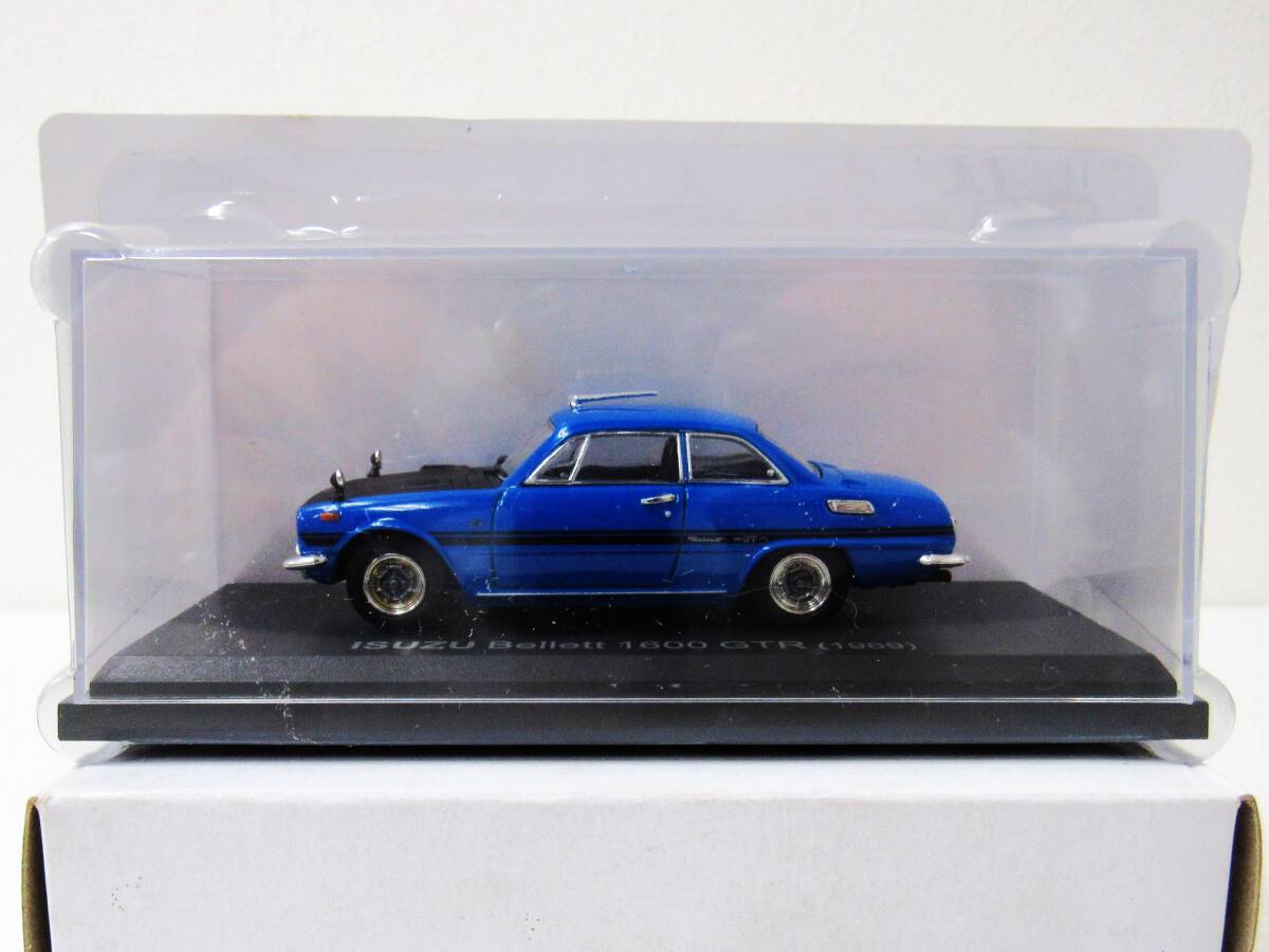 【未開封】 国産名車コレクション 1/43 ISUZU Bellett 1600 GTR （1969）いすゞ ベレット 1600 GTR ミニカー モデルカー HG1223