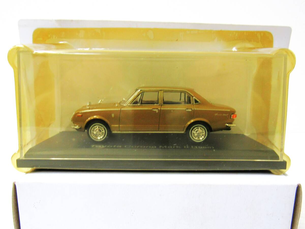 【未開封】 国産名車コレクション 1/43 Toyota Corona Mark Ⅱ （1968） トヨタ コロナマーク2 ミニカー モデルカー HG1223