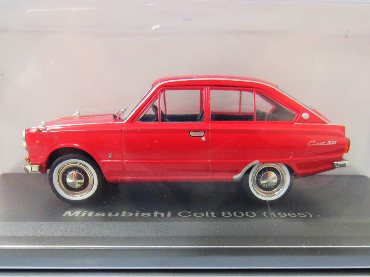 【未開封】 国産名車コレクション 1/43 Mitsubishi Colt 800 （1965） 三菱 ミツビシ コルト 800 ミニカー モデルカー HG1223
