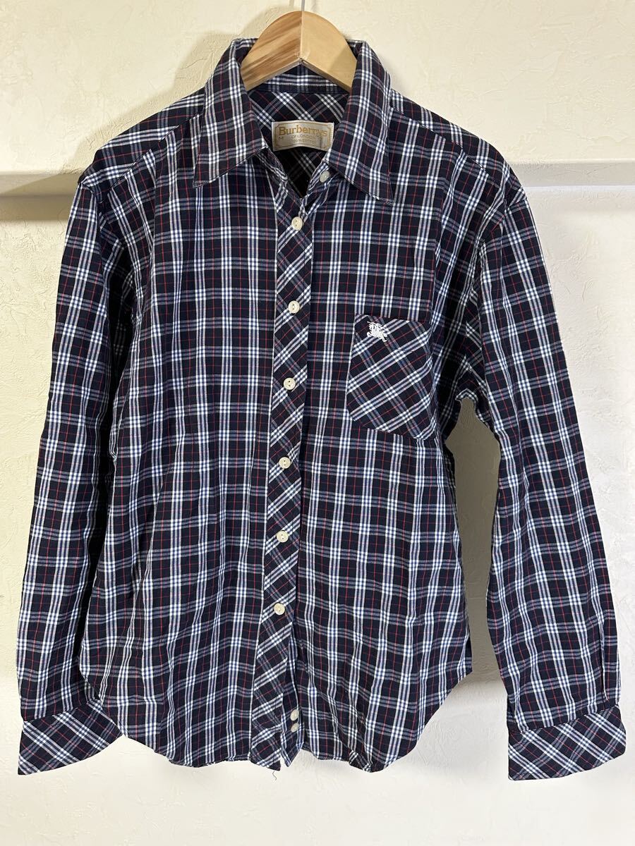 BURBERRY バーバリー チェック柄 コットンシャツ サイズM コットン100％ レディース