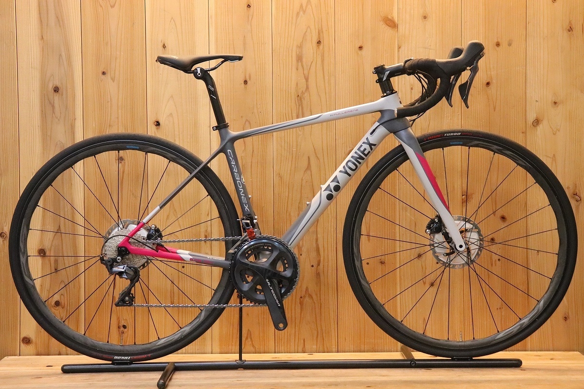 ヨネックス YONEX CARBONEX DISC 2021年モデル XXSサイズ シマノ アルテグラ R8020 MIX 11S カーボン ロードバイク 【芦屋店】