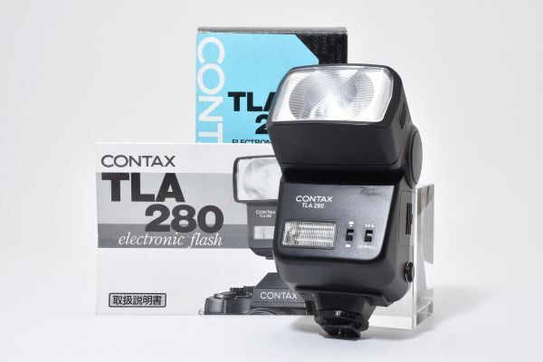 Contax TLA 280 外付けストロボ 元箱・取説付 コンタックス【極上美品】#2734889