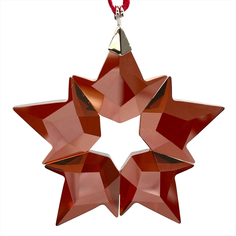スワロフスキー SWAROVSKI クリスマス ホリデー オーナメント 5524180 クリア 星