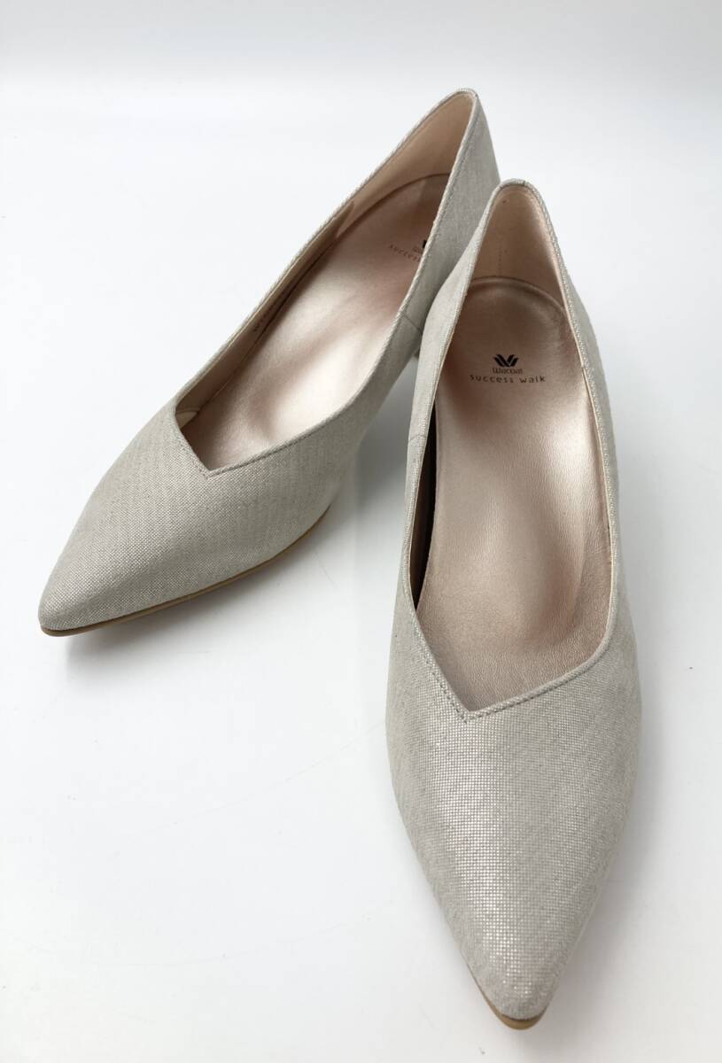 ◆未使用展示品◆　SUCCESS　WALK　WIN005　E　BE　24.5ｃｍ　サクセスウォーク　パンプス