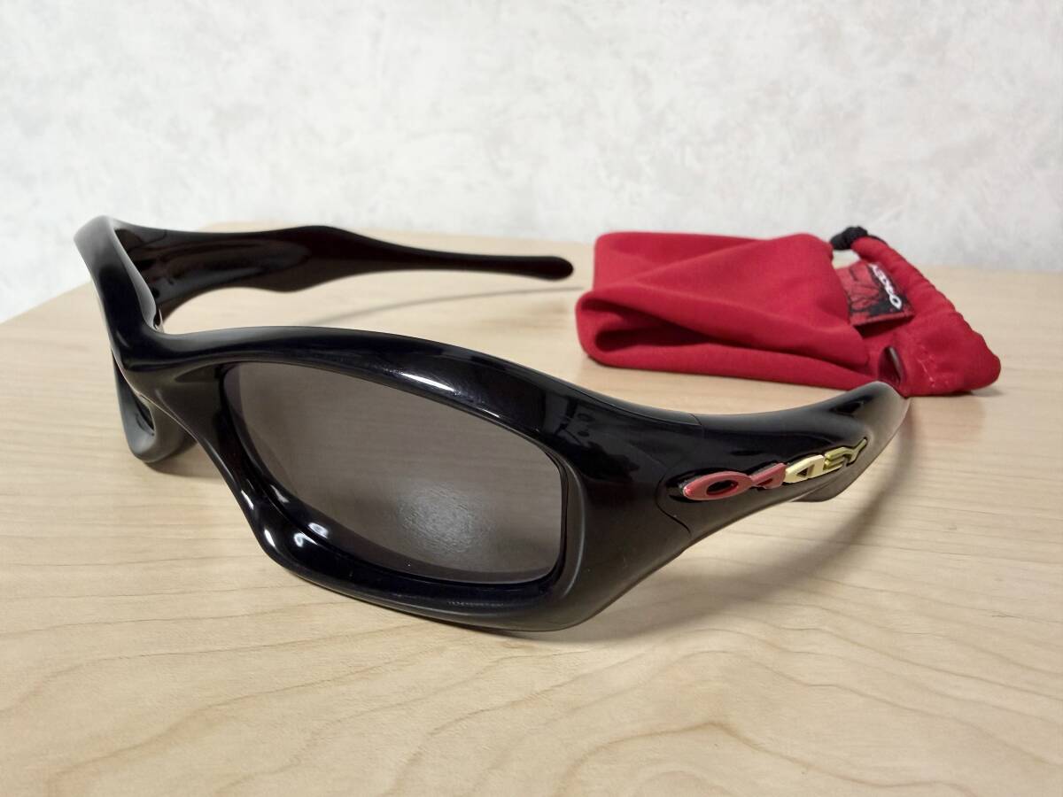 美品 オークリー サングラス ファットキャット fatcat OAKLEY 