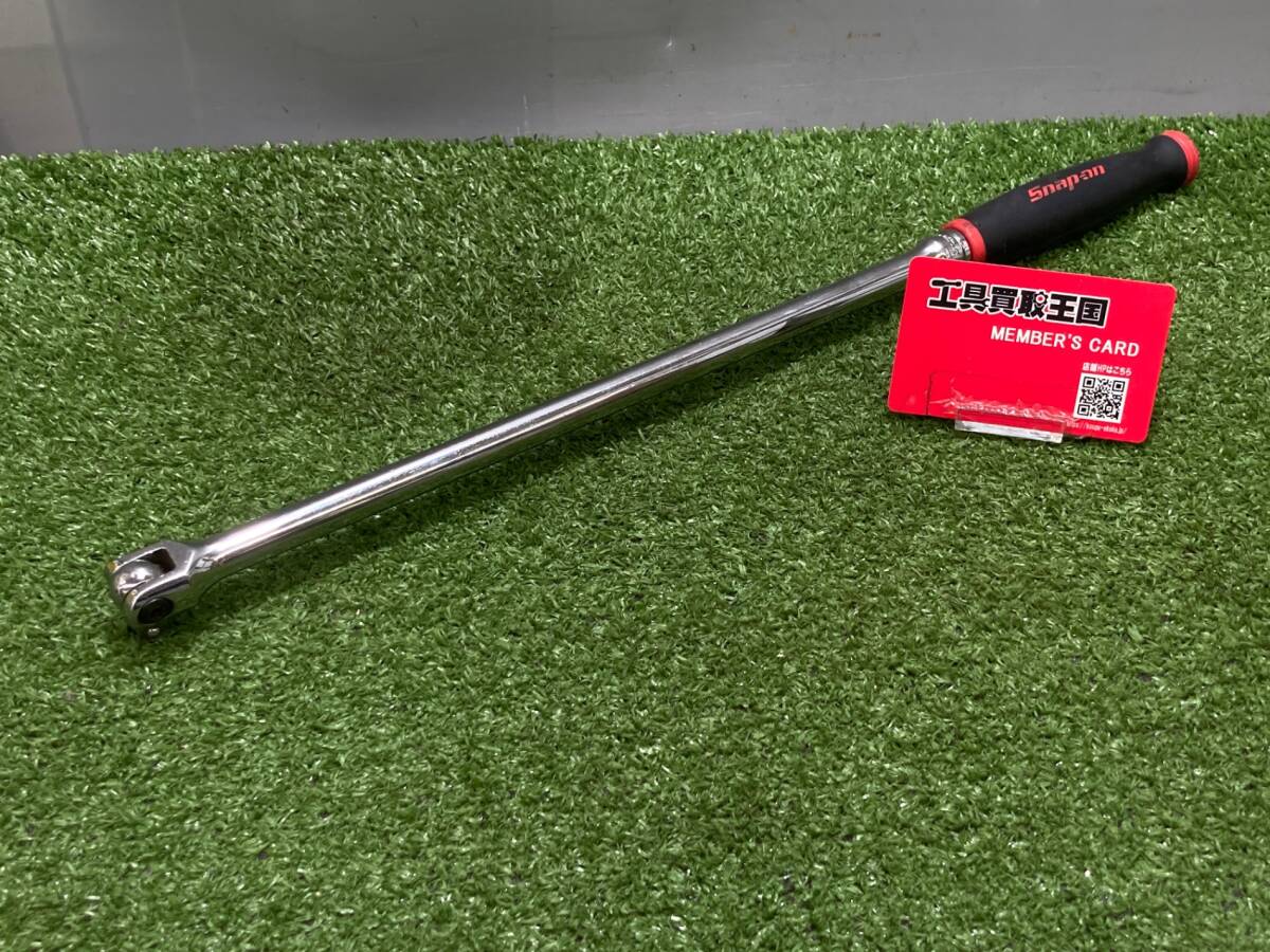 【中古品】【0931】★Snap-on スナップオン 3/8dr グリップ付スピンナーハンドル FHBB18A　IT9JFWI2OMTQ