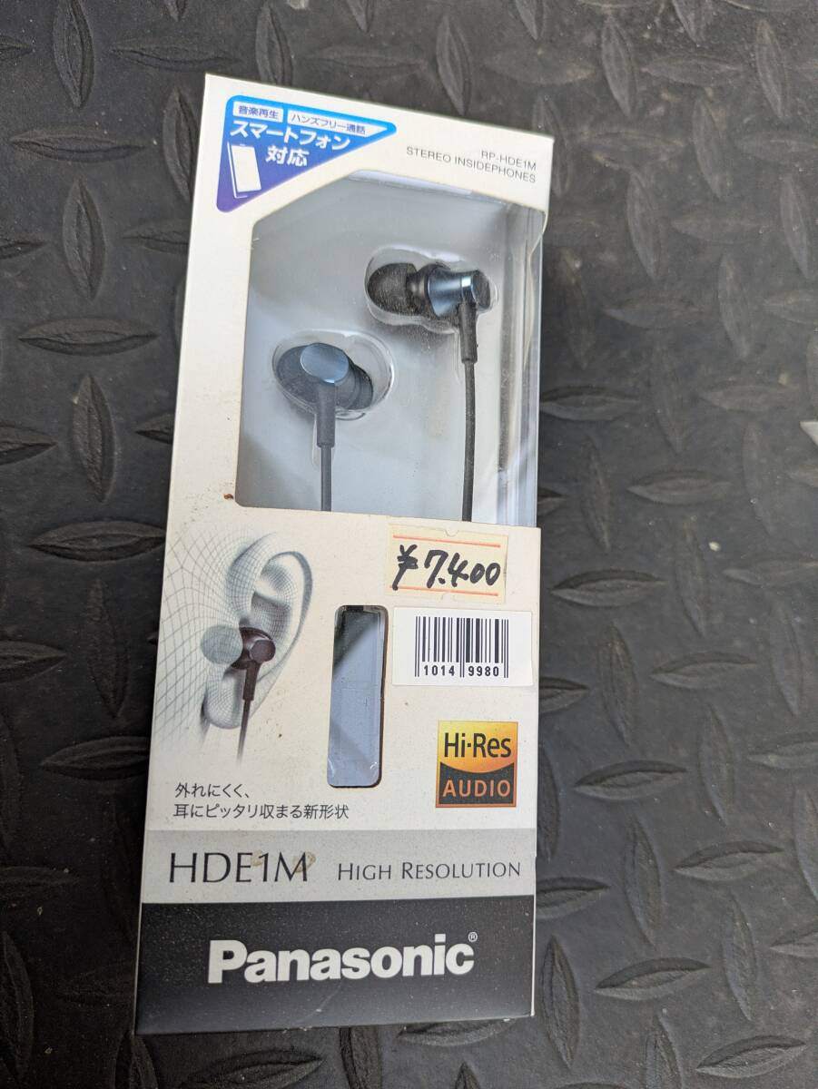 閉店処分品　パナソニック　ハイレゾ対応カナル型イヤホン　現状品　10149980-46035