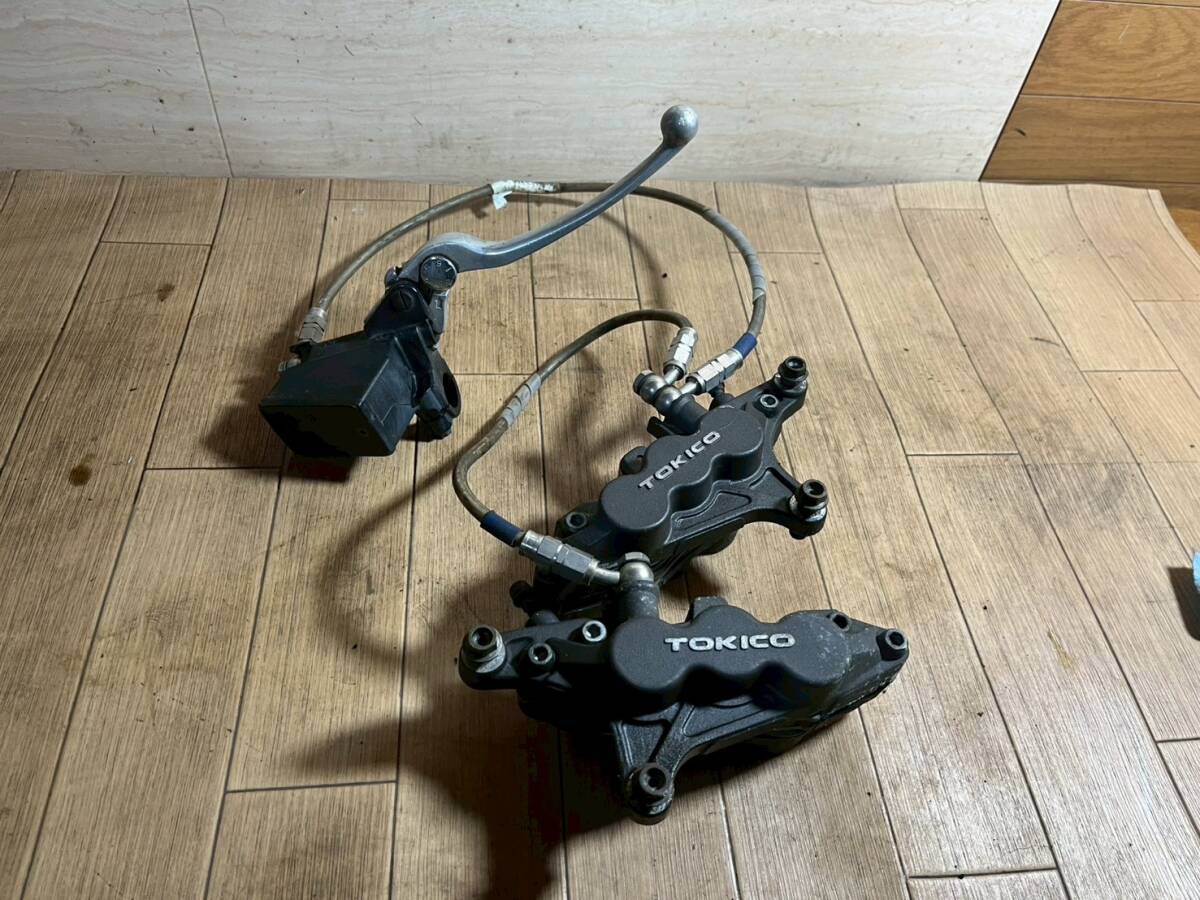 252506-45 スズキ　SUZUKI GW71A ハヤブサ　隼　初期型　フロントキャリパー　マスターシリンダー　Assy　トキコ　TOKICO