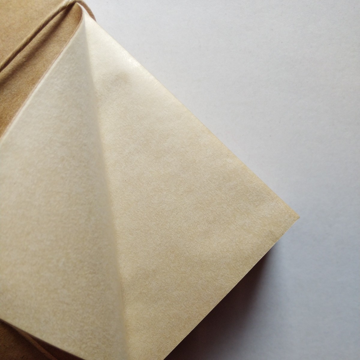 小分け40枚♪ 紙好きさんへ～昭和レトロ♪　程よく色褪せしたグラシン紙、薬包紙、白パラピン♪