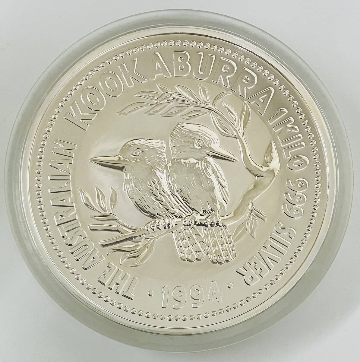 ★外国コイン★オーストラリア30ドル銀貨1994年1kgプルーフ銀貨★カワセミクッカバラ★THE AUSTRALIAN KOOKABURRA 1KILO 999 SILVER 1994★