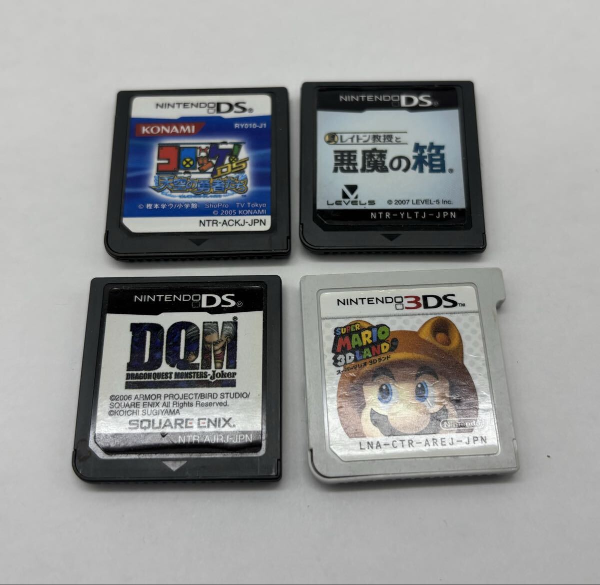 【中古】Nintendo 任天堂 DS 3DS スーパーマリオ 3D LAND ドラゴンクエスト 悪魔の箱 コロッケ ソフトのみ スクエアエニックス DM0128M