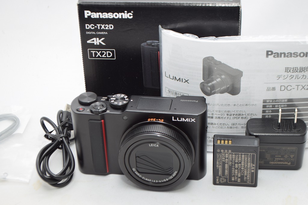 良品★Panasonic パナソニック DC-TX2D デジタルカメラ★元箱付