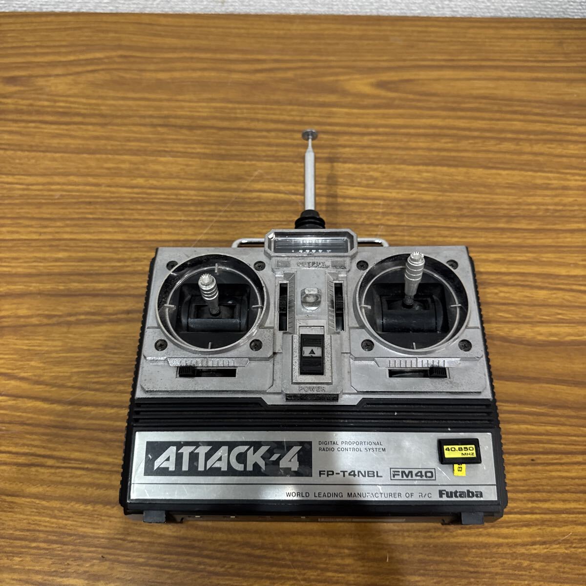 管260117 n ☆★ Futaba ATTACK-4 プロポ FP-T4NBL FM72 動作未確認品 ☆★