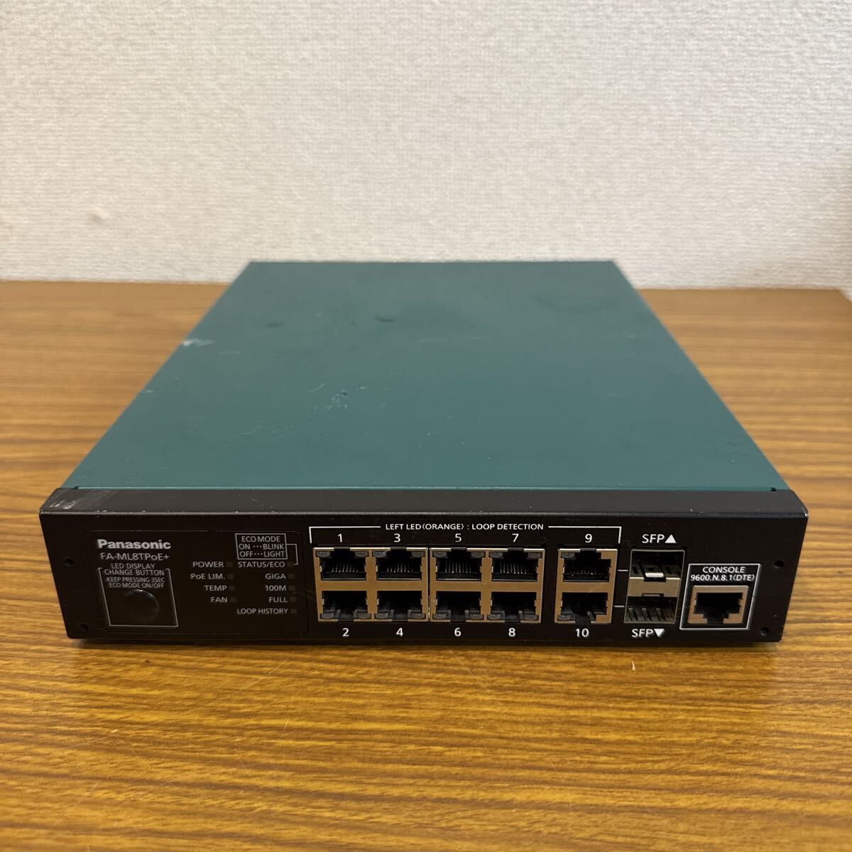 管260120 a ◆ 　Panasonic パナソニックEWネットワークス PN230893 FA-ML8TPoE+ ★本体のみ
