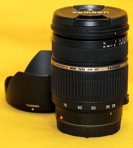 ★一発即決★Aマウント用★レンズフード＆おまけZX付★TAMRON製 SP AF 28-75mm F2.8 XR Di MACRO★日本製,金帯★A09SONY α99 II,α900等に