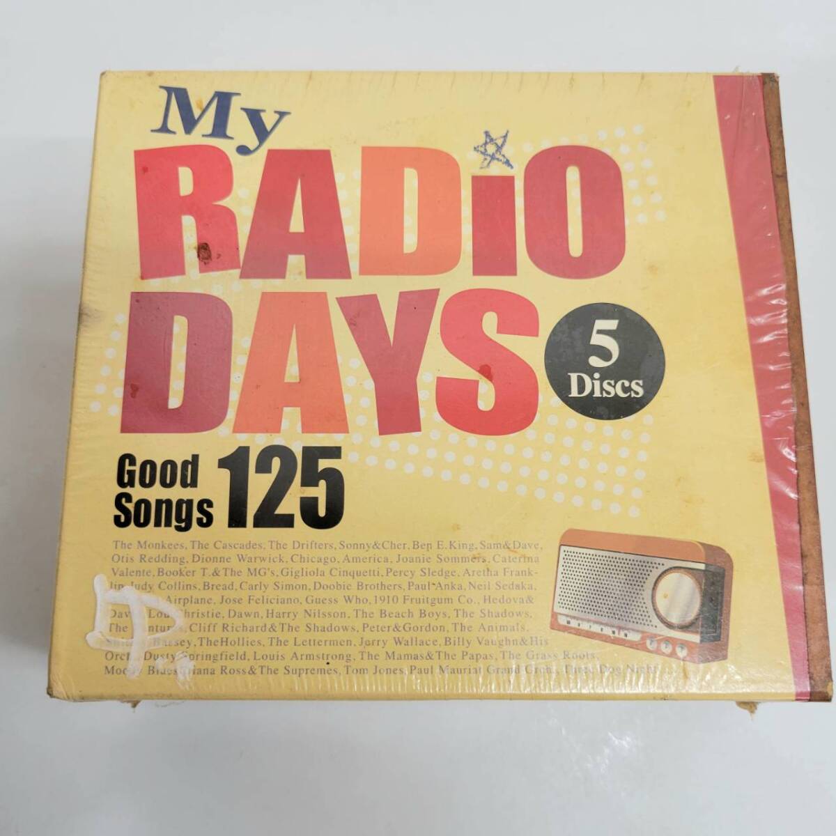My RADIO DAYS Good Songs 125 / 5 CD BOX ｜ マイ・ラジオ・デイズ ｜ オムニバス / WQCP-508 ～ 512 / 管理CD箱①