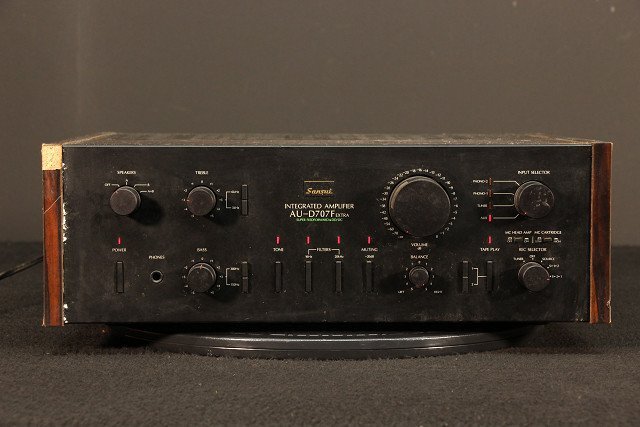 ☆白虎☆sansui サンスイ AU-D707F EXTRA プリメインアンプ 現状品　通電確認