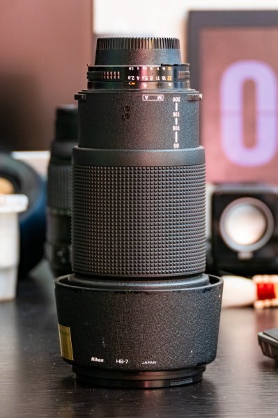 【レンタル1日・腐ってもニッパチ】NIKON　Fマウント　80-200　ｆ2.8　大三元　￥680