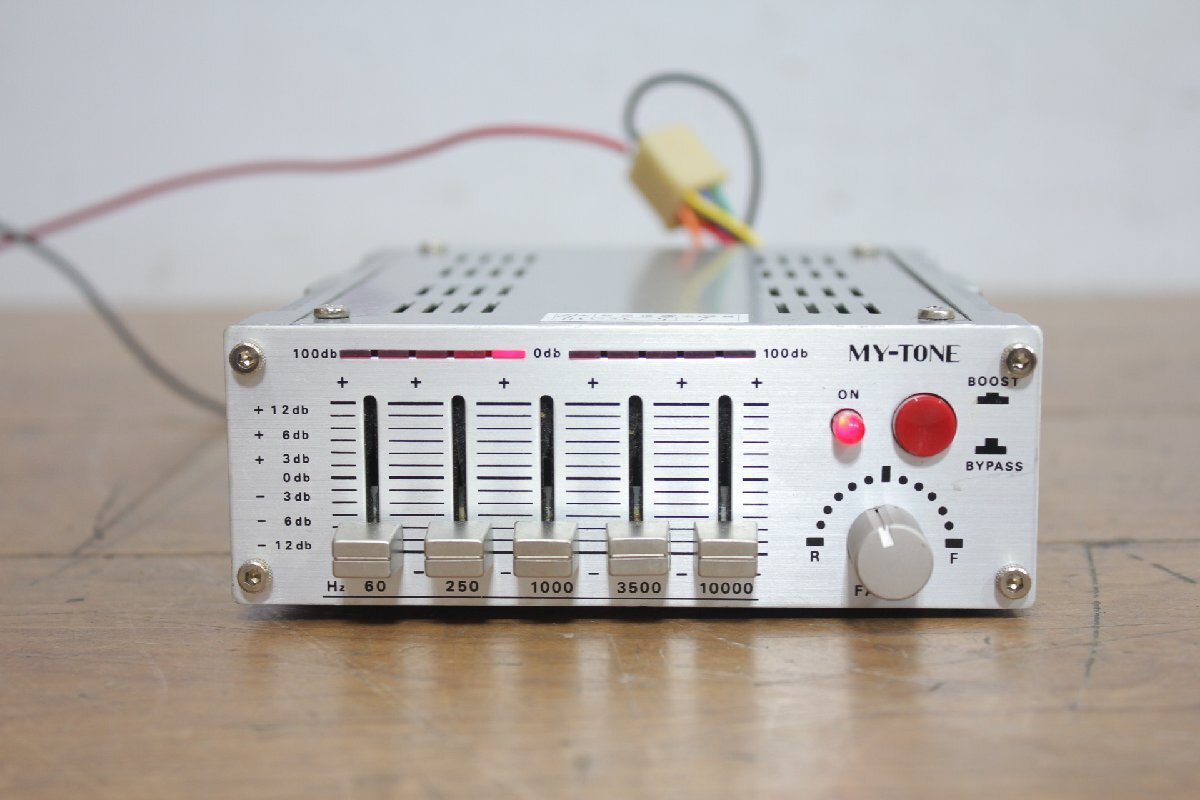 ☆【1H1226-5】 MY-TONE イコライザー ? エフェクター ジャンク