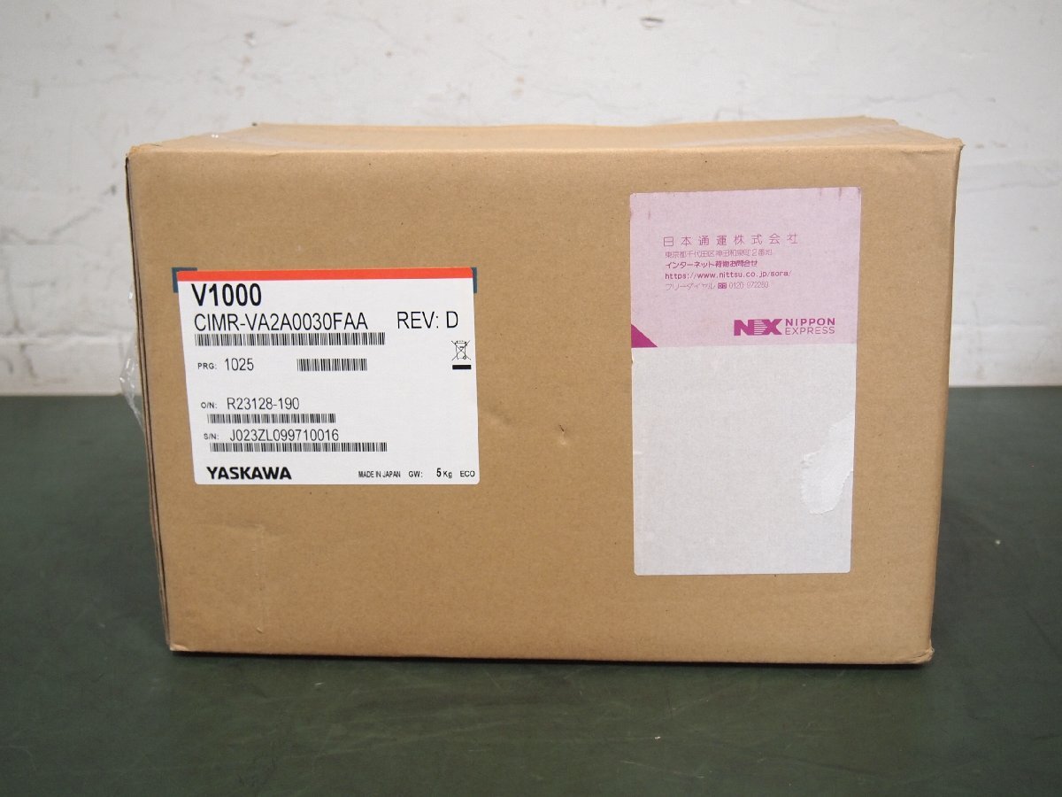 ☆新品未使用 安川 YASKAWA CIMR-VA2A0030FAA インバータ