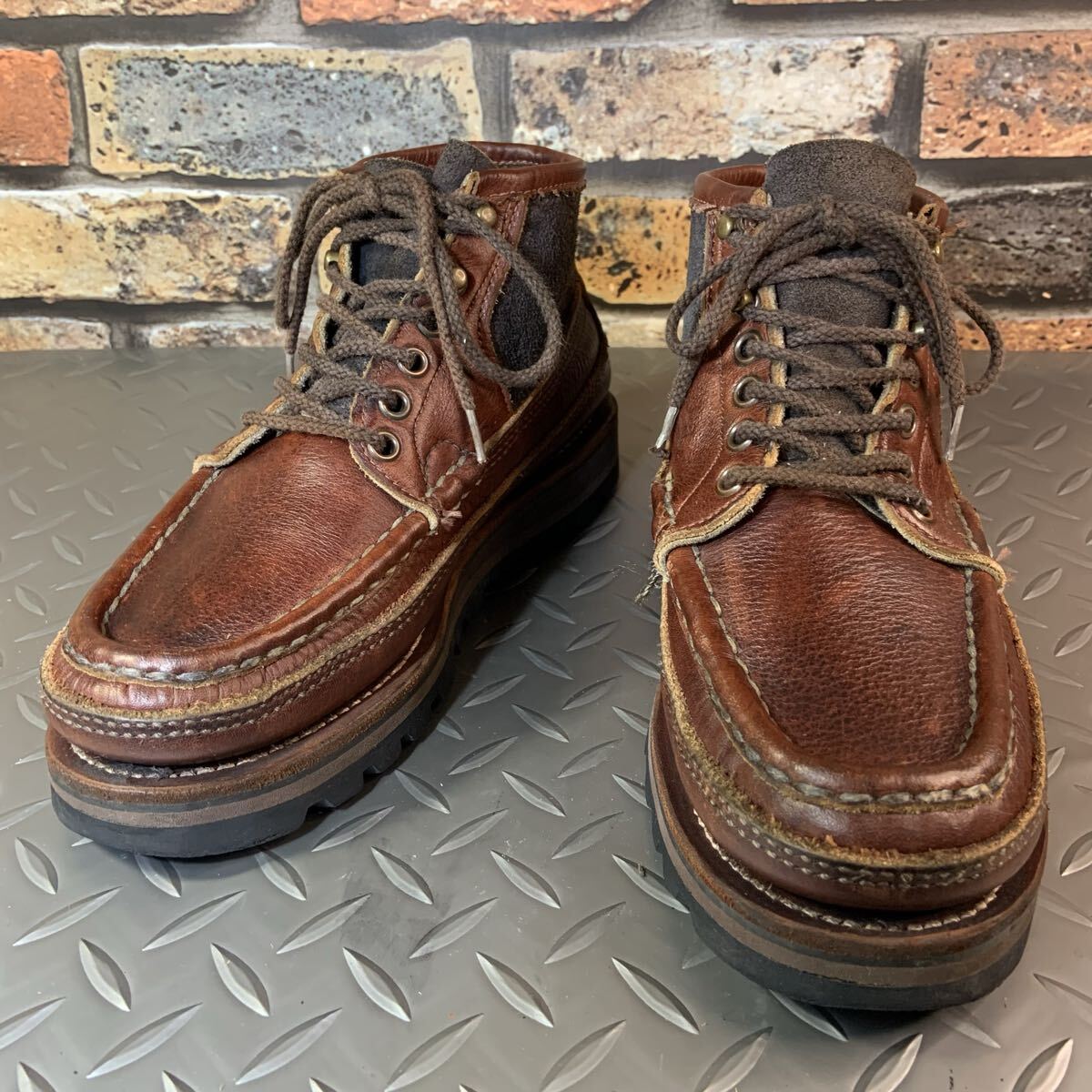 ☆Russell Moccasin　SAFARI 　US4D　JP22㎝　ラッセルモカシン　サファリ　アメリカ製　 (26A2-RUSS)