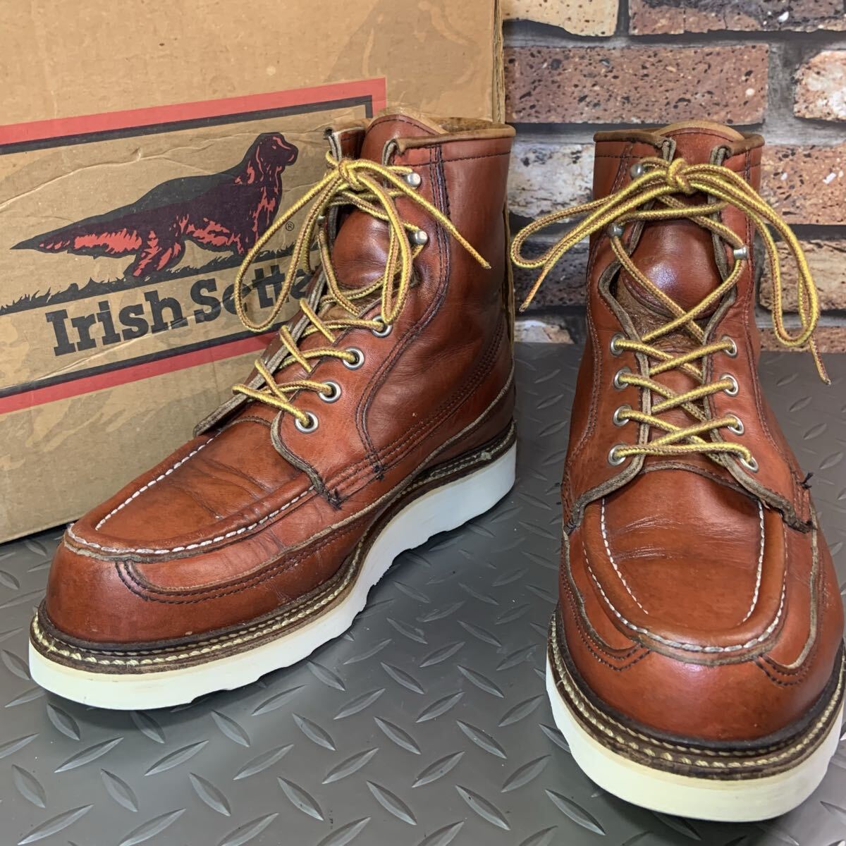 ☆REDWING 　1951　アイリッシュセッター50周年記念限定モデル　ワークブーツ　2000年製　US8.5E　JP26.5㎝　アメリカ製　 (26A7-1951)