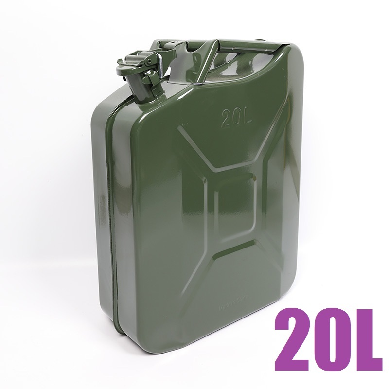  20L縦型ガソリン携行缶 ガソリンタンク 車載 給油ノズル ハイシール 静電気防止 車用緊急対応用品緊急用携行燃料缶 持ち運び便利 防災用品