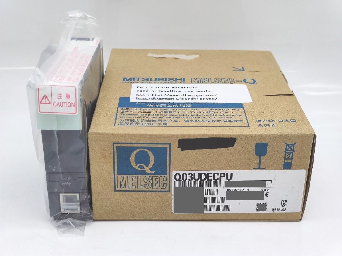 箱マジック書込いたみあり 新品 三菱 MITSUBISHI Q03UDECPU その1