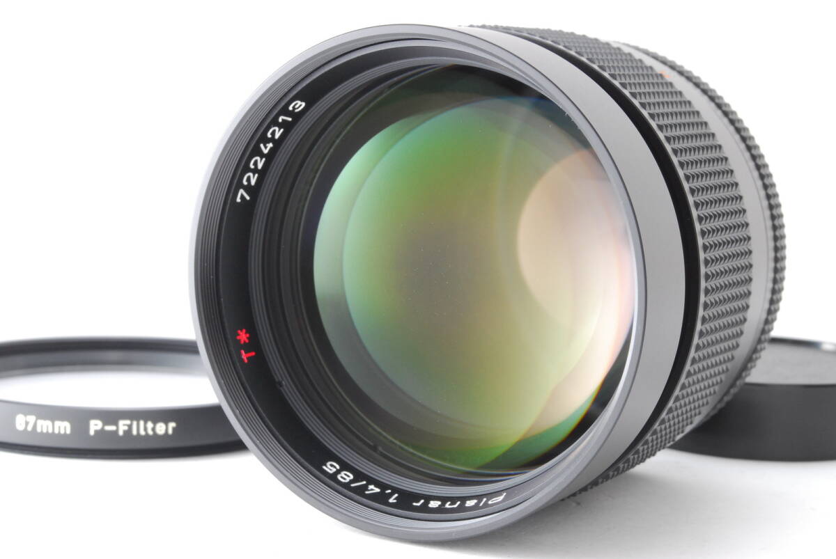 [AB-品]CONTAX Carl Zeiss Planar 85mm F1.4 T* MMJ★2266