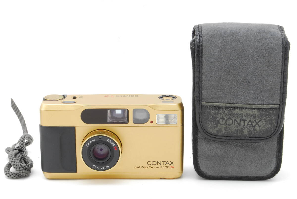 [B品]CONTAX T2★ゴールド★2264