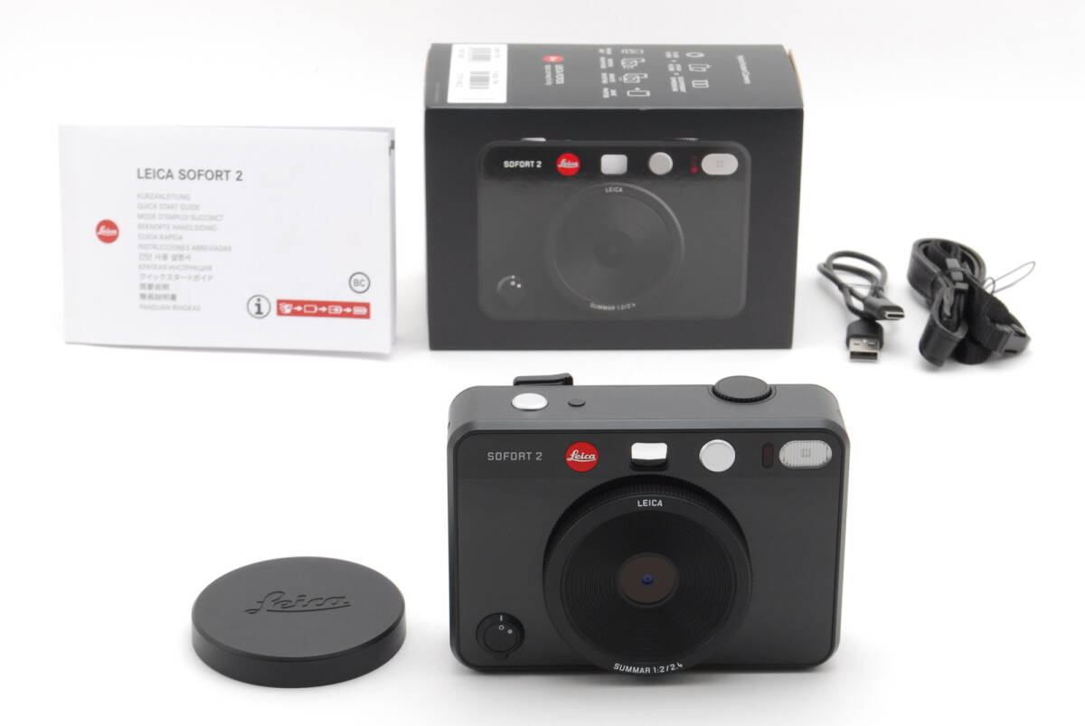 [A品]LEICA SOFORT 2 ブラック★元箱★ゾフォート★2225