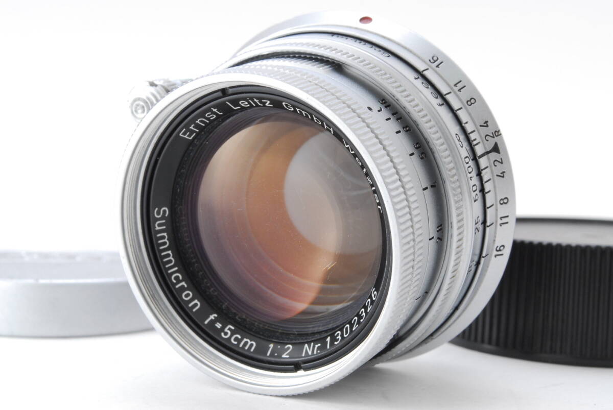 [AB品]Leica Summicron M 50mm F2 沈胴★初代★ズミクロン★2214